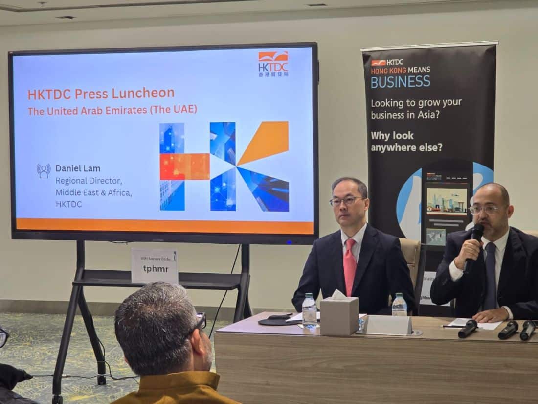 Hong Kong Trade Development Council announces major trade fairs to strengthen UAE-Hong Kong business ties