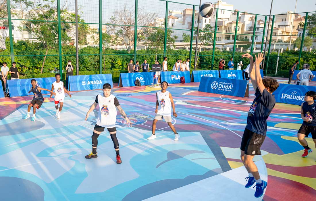 Dubai unveils new sports fields with art and sustainability
