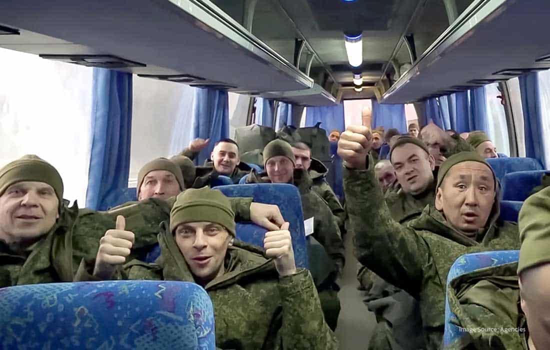 UAE mediation leads to 300-captive exchange between Russia, Ukraine