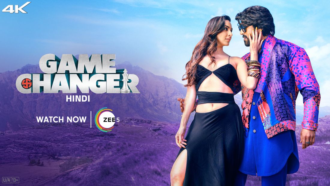 ZEE5 Global announces the World Digital Premiere of a political action thriller, Game Changer in Hindi – starring Ram Charan and Kiara Advani