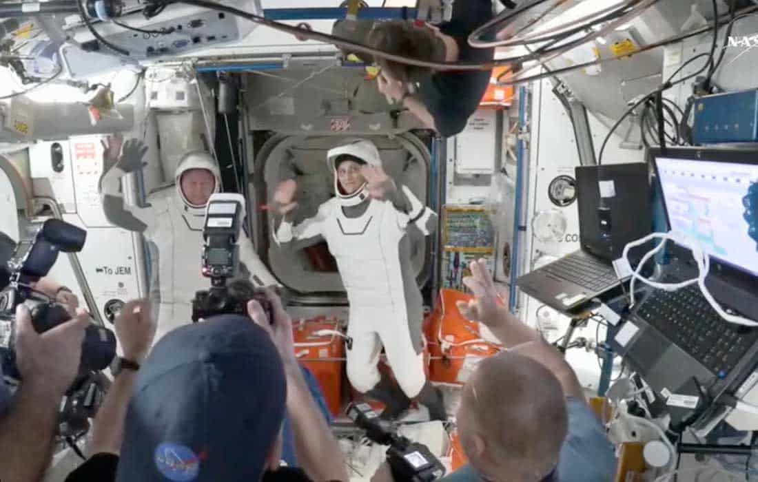 NASA astronauts head home after 9-month ISS mission