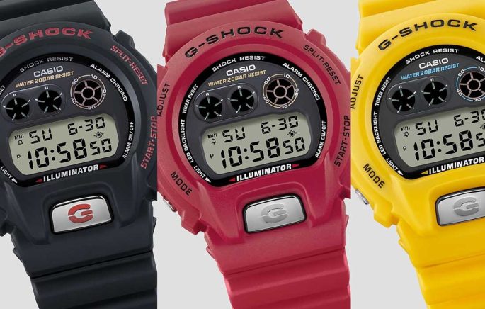 Casio Drops Special Edition G-SHOCK celebrating 30 Years DW-6900 Legacy