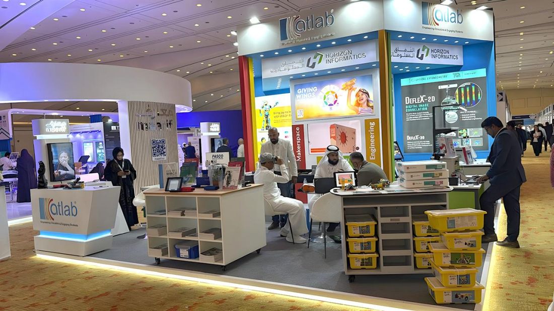 ATLAB Drives Creative STEAM Learning Across GCC Classrooms and Universities at GESS Saudi Arabia 2025