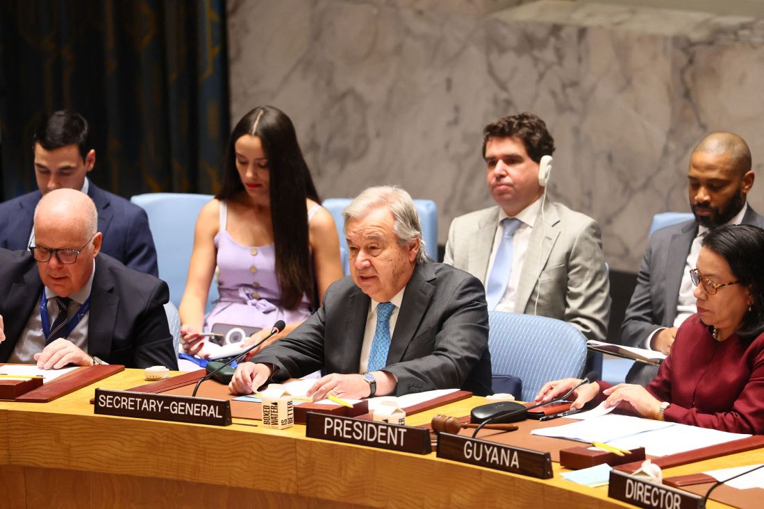 UN Chief calls for 'halting fighting, return to serious, sustained negotiations on Iran nuclear programme'