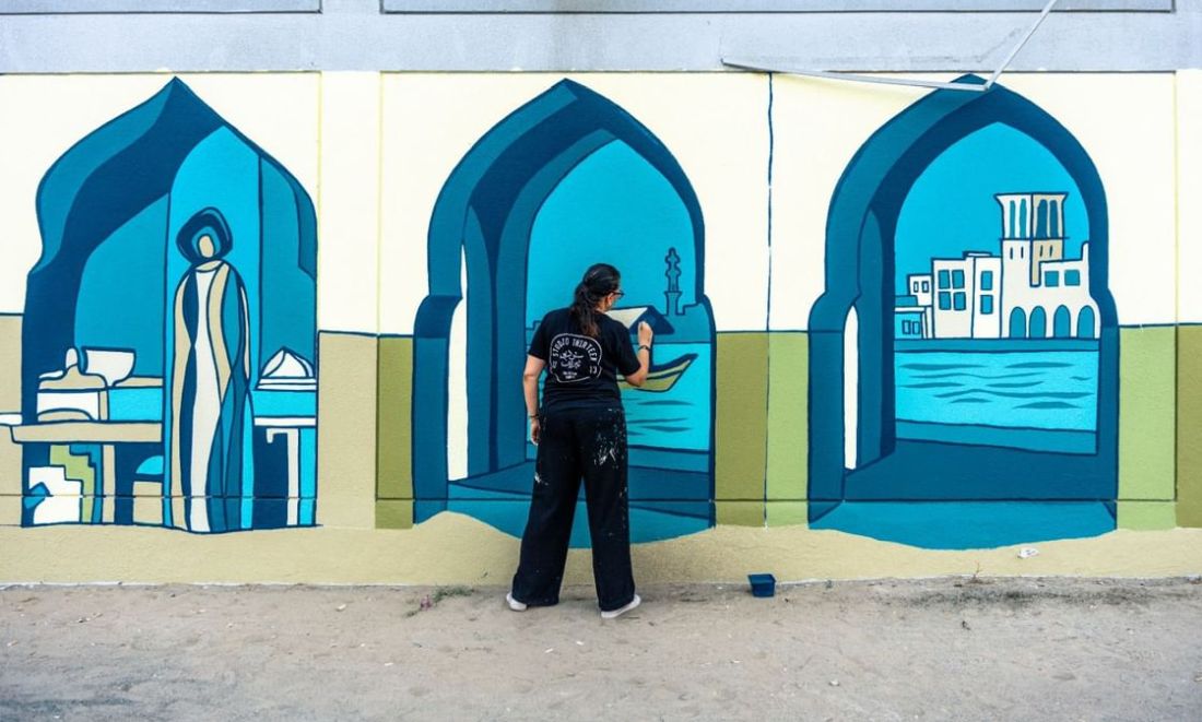 Dubai Culture Adds Creative Spark to Al Quoz with New Murals