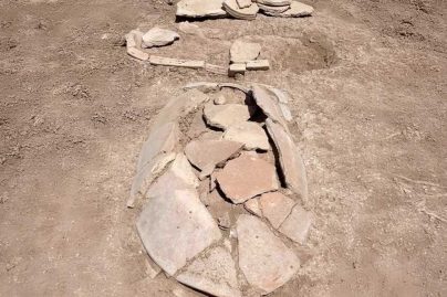 Lost city of the dead reemerges ancient graveyard found in Iraq